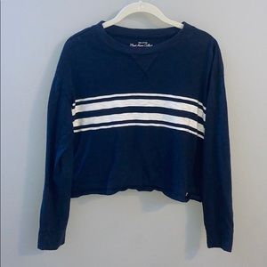 Hollister “Must Have Collection” Navy Striped Tee